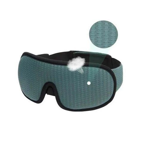 Маска для сну дихаюча 3D Soft Зелена GS180-GR GS180-GR фото