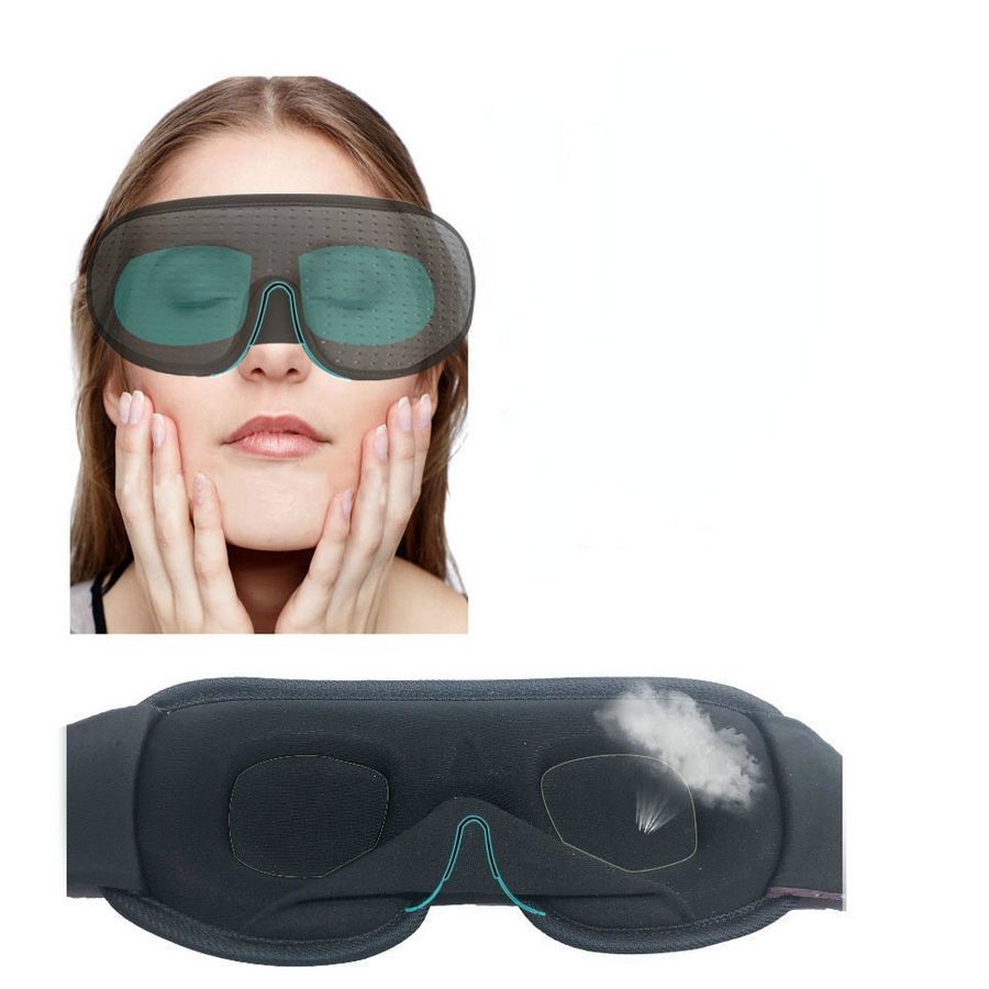Маска для сна дышащая 3D Soft Зеленая GS180-GR GS180-GR фото