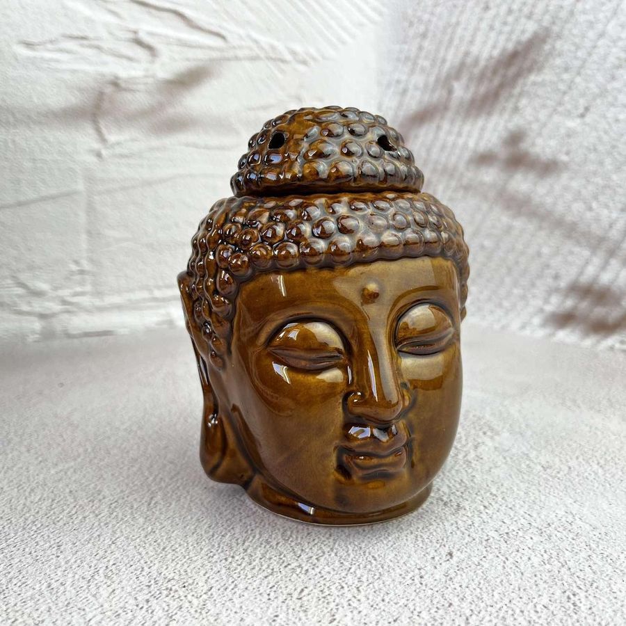 Аромалампа Золотий Будда + Подарунок пилкові пахощі Golden Buddha NA005 NA005 фото