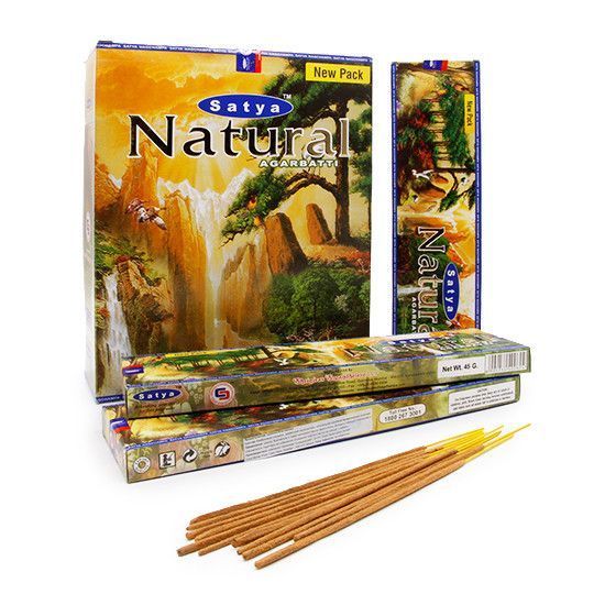 Пилкові пахощі Natural Природа Satya 80 гр 2 по 40 гр 20443-2 20443-2 фото