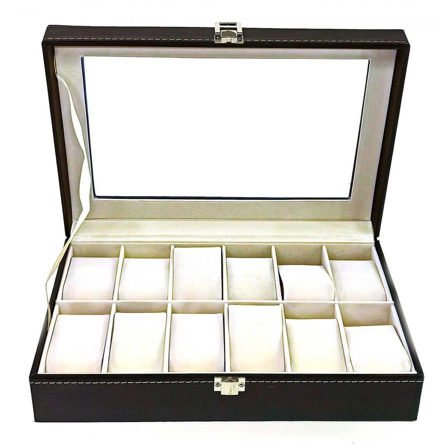 Скринька для годинників 12 годинників 32132 32132 фото