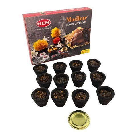 Чаши для окуривания Madhur Guggul Cup HEM 12 шт 36572 36572 фото