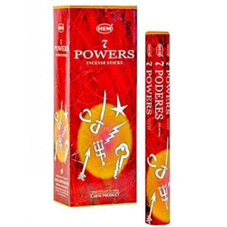 Пахощі 7 Powers Сім Енергій Hem 20 шт./пач. 27686 27686 фото