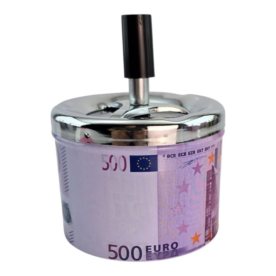 Попільничка бездимна 500 Євро металева 32420C 32420C фото