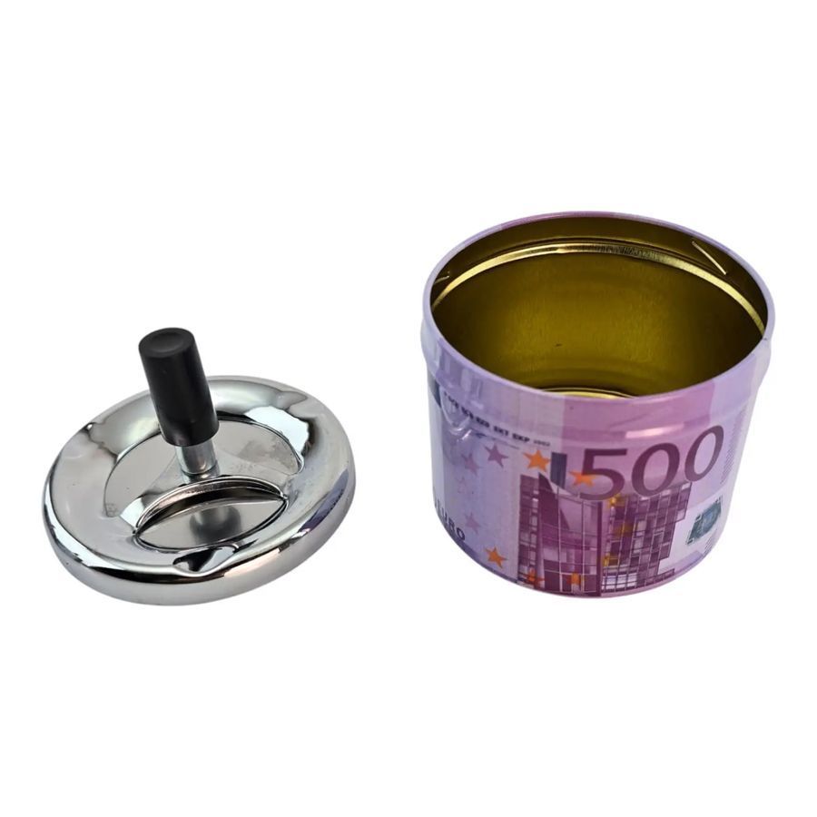 Попільничка бездимна 500 Євро металева 32420C 32420C фото