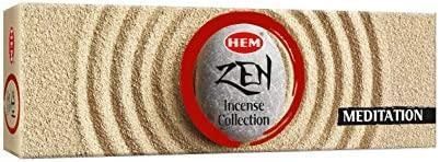 Благовония безосновные Hem Zen Meditation Dhoop Медитация 3 шт 34674-3 34674-3 фото