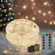 Гирлянда Мишура 150м 3000Led 8 режимов на ДУ от розетки Теплый белый G170-150-WW G170-150-WW фото 1