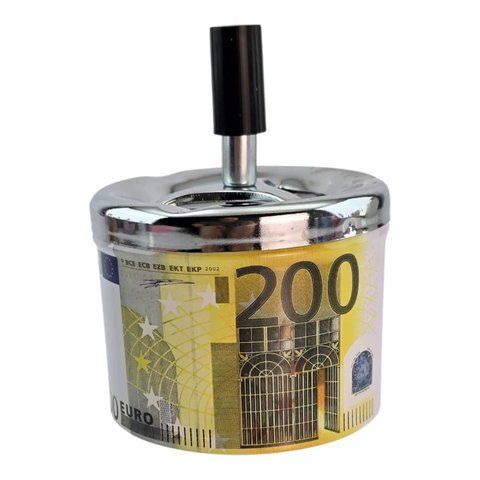 Попільничка бездимна 200 Євро металева 32420E 32420E фото