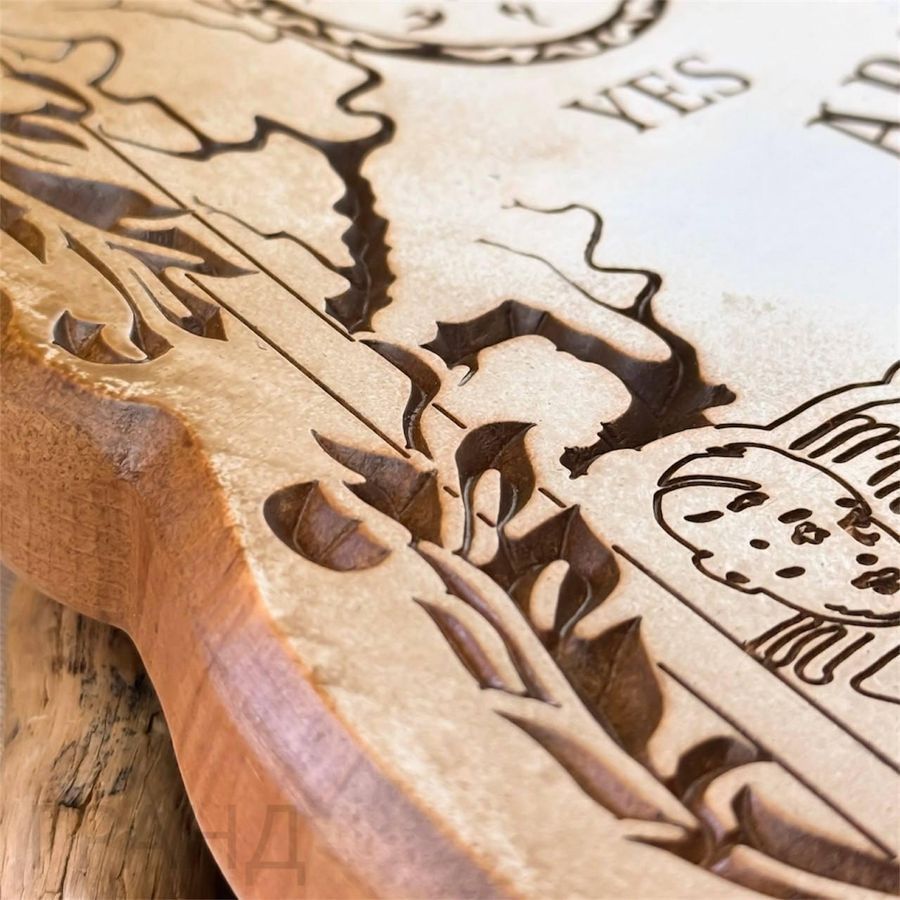 Эксклюзивная античная спиритическая доска OUIJA на английском языке. Указка 34951 34951 фото