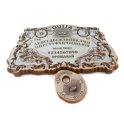 Ексклюзивна антична спіритична дошка OUIJA українською мовою. Вказівка 34951A 34951A фото