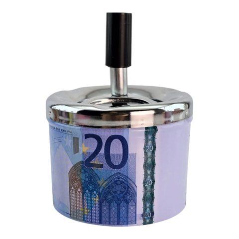 Попільничка бездимна 20 Євро металева 32420F 32420F фото