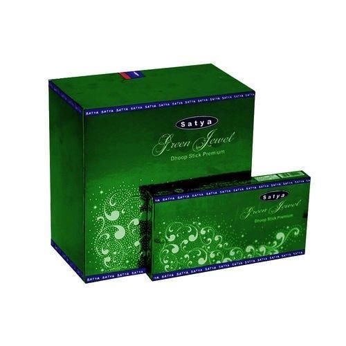 Green Jewel Зелений дорогоцінний камінь 60 грм (4/уп) Satya безосновное пахощі 34266 34266 фото