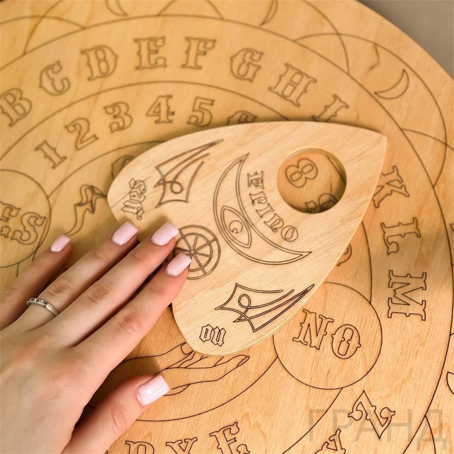 Спіритична дошка OUIJA кругла світла 34304A 34304A фото