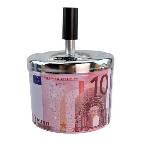 Попільничка бездимна 10 Євро металева 32420G 32420G фото