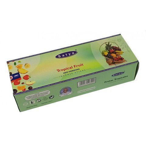 Набір пилкових пахощів Tropical Fruit Тропічні Фрукти Satya 34267 34267 фото