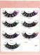 Накладные ресницы Color Mix 7 пар для праздничного макияжа Podarkus MK090 MK090 фото 4