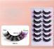 Накладные ресницы Color Mix 7 пар для праздничного макияжа Podarkus MK090 MK090 фото 7
