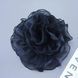 Брошь Цветок 28 см из сеточки black Аксессуар для одежды BK462-B BK462-B фото 1