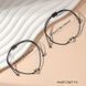 Парные браслеты Подкова удачи на черном шнурке Podarkus BK1008-BL BK1008-BL фото 5