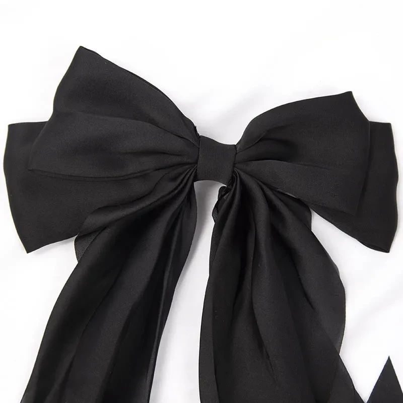 Женская заколка Бант для волос Podarkus black BK025-B BK025-B фото