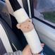 Накладки на ремень безопасности мягкие 2 шт Тедди белый PK0144-W PK0144-W фото 5