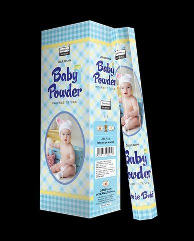 Набір пахощів Darshan Baby Powder (Дитяча присипка) 6 комплектів 34085 34085 фото