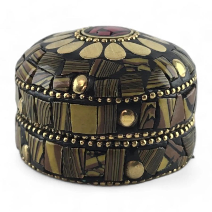Скринька металева з коралами 35257G 35257G фото