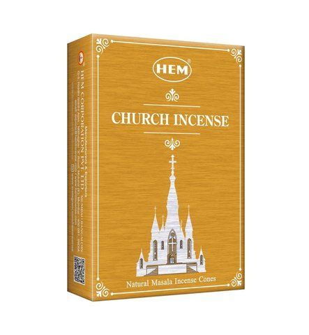 Арома конусы благовония Сhurch Masala Premium Hem 10 шт Божественный 36569 SD012 фото