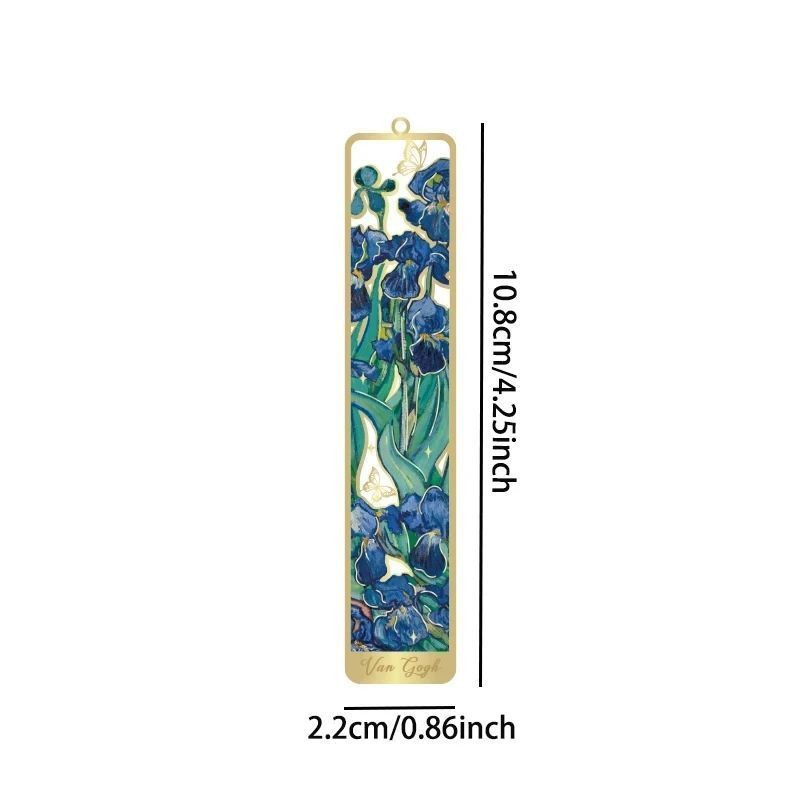 Закладка для книг металева Van Gogh Іриси PK0130-I PK0130-I фото