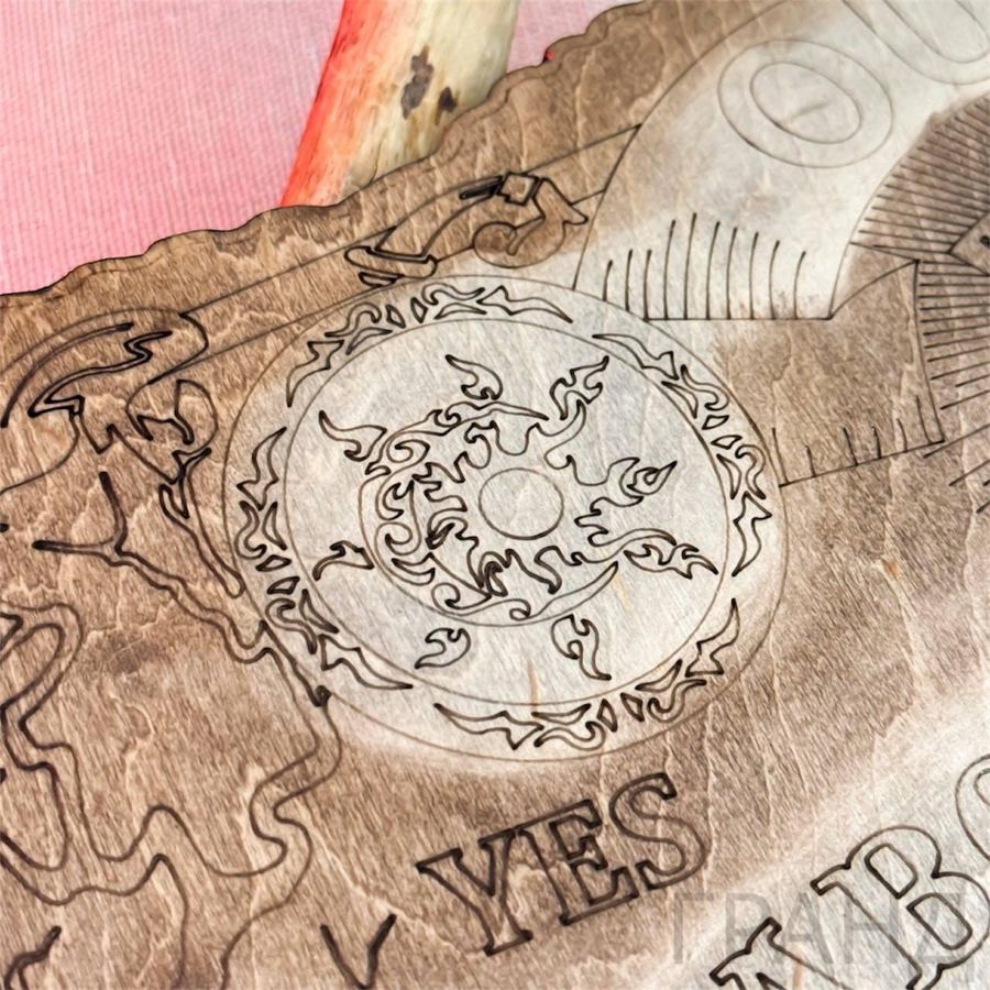 Антична спіритична дошка OUIJA англійською мовою 34909B 34909B фото