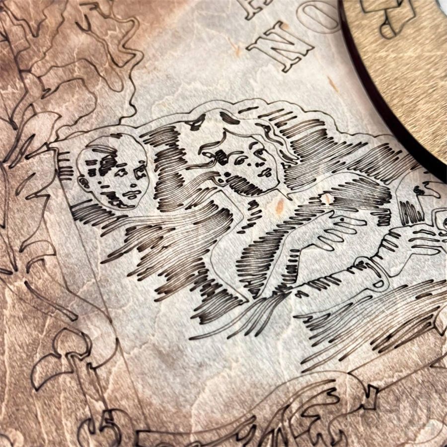 Антична спіритична дошка OUIJA англійською мовою 34909B 34909B фото