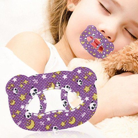 Смужки для забезпечення носового дихання уві сні Kids Sleep Strips 30 шт Дитячі PK018 PK018 фото