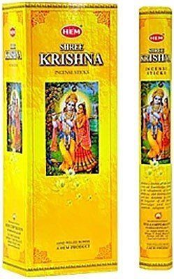 Пахощі Shree Krishna Сяйво Крішни Аромапалички Hem 20 шт./пач. 27664 27664 фото