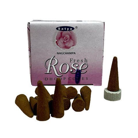 Ароматичні конуси Троянда 12 шт Satya 32427-1 32427-1 фото