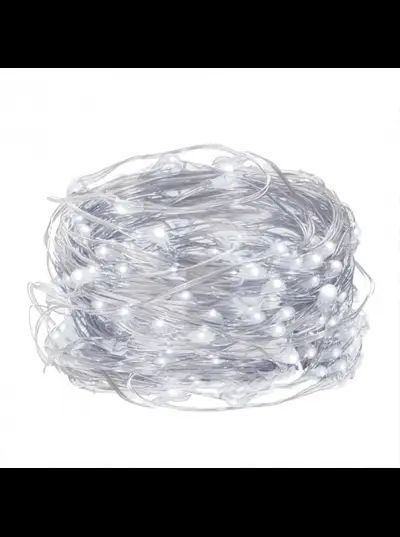 Гирлянда Роса 50м 500Led от розетки Холодный белый Больше диод G165-50B G165-50B фото