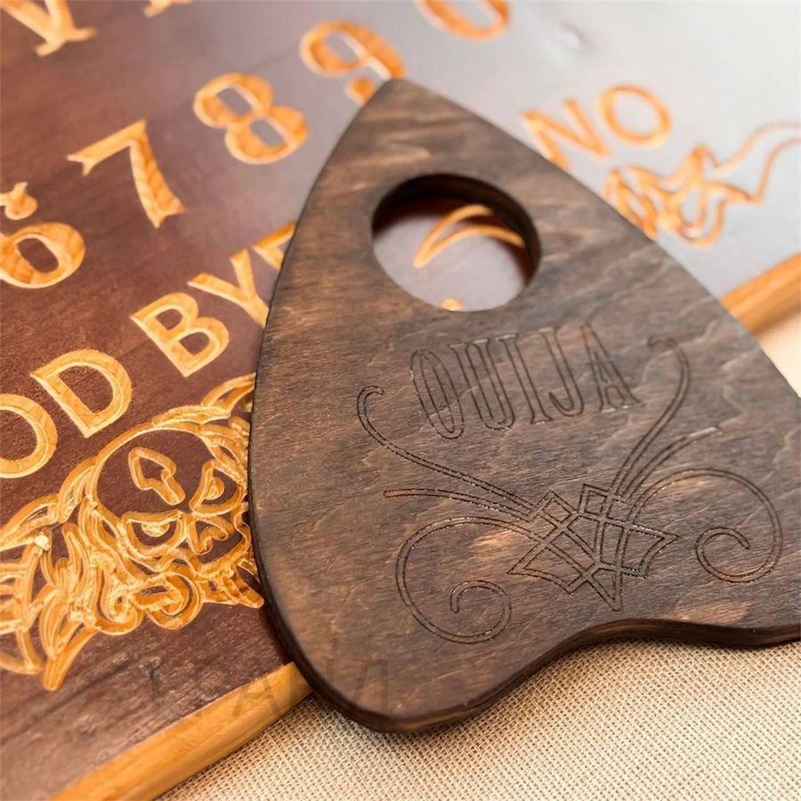 Эксклюзивная спиритическая доска OUIJA массив на английском языке 34563 34563 фото