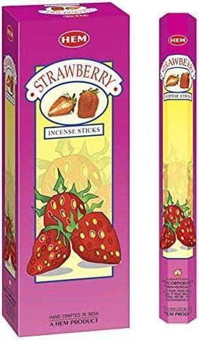 Пахощі Strawberry Полуниця Аромапалиці Hem 20 шт./пач 28223 28223 фото
