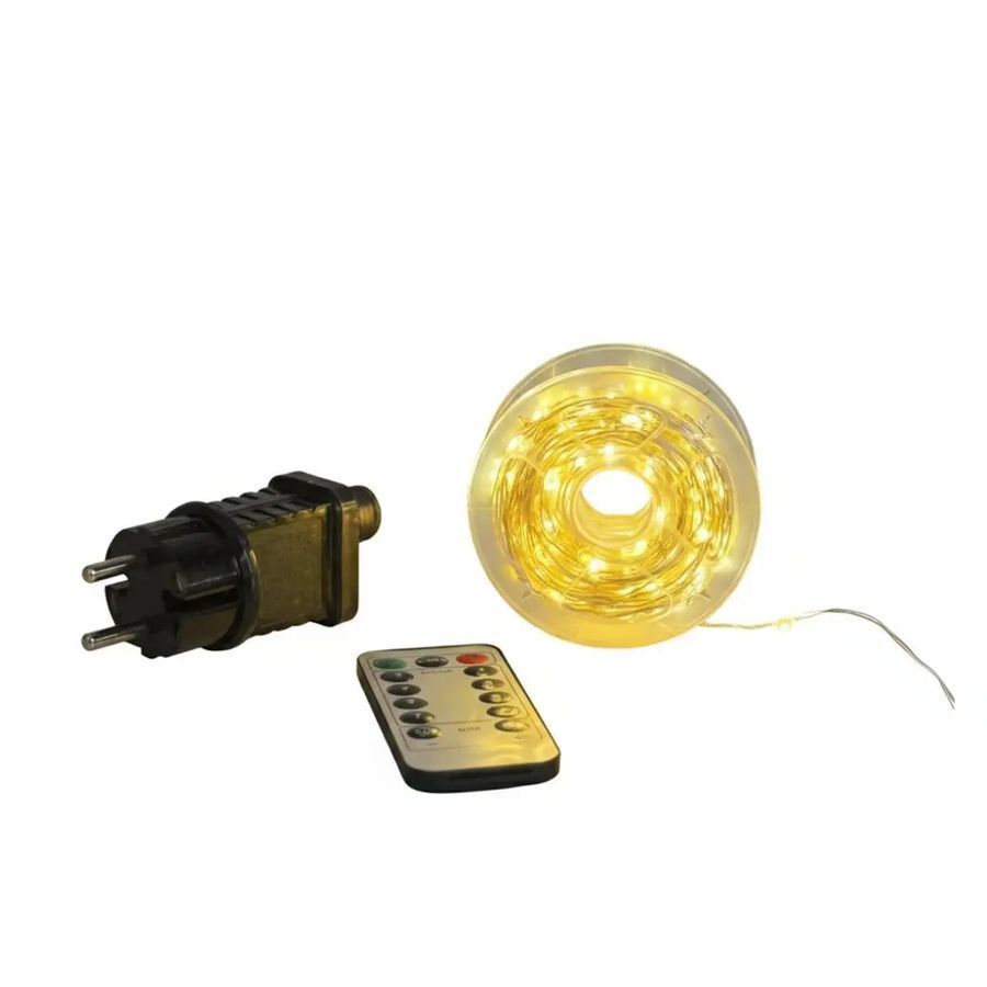 Гирлянда Роса 200м 2000Led от розетки Больше диод Теплый белый G169-200B G169-200B фото