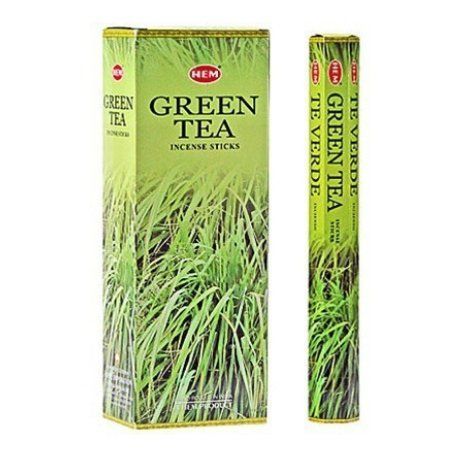Пахощі Green Tea Зелений Чай Аромапалиці Hem 20 шт./пач. 27669 27669 фото