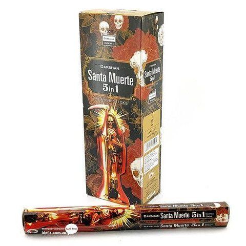 Набір пахощів Darshan Santa Muerte 5 in 1 (Свята смерть)34098 34098 фото