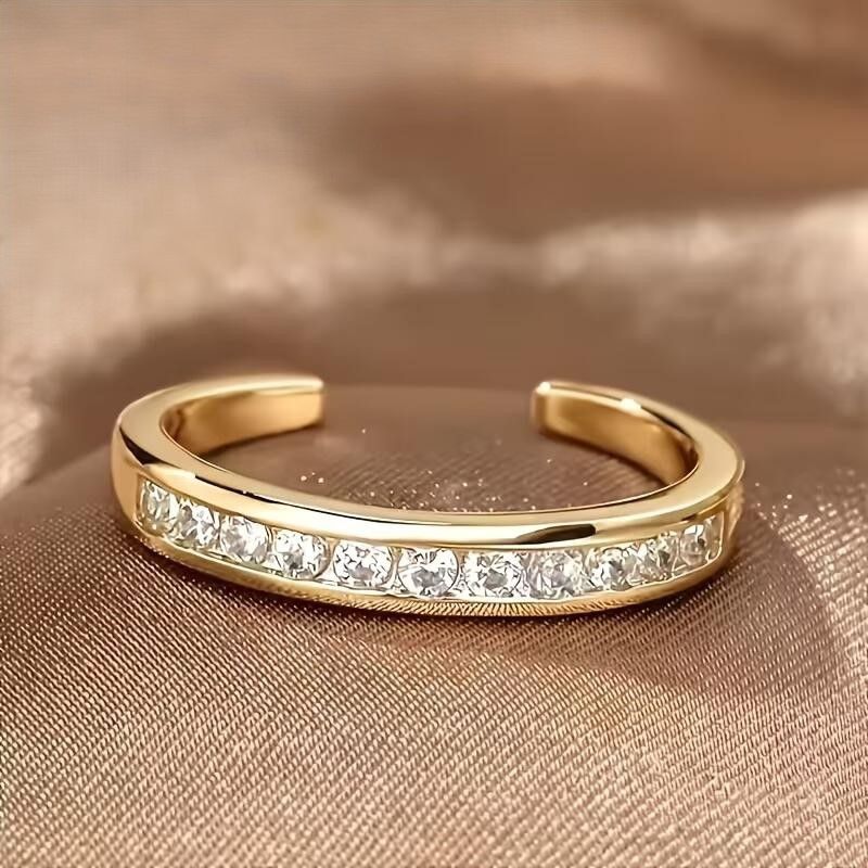 Каблучка на палець ноги зі стразами Золотиста Podarkus BK1237-G BK1237-G фото