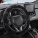 Оплітка на кермо М'яка плюшева універсальна Чорна PK0120-BL PK0120-BL фото 1
