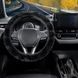 Оплітка на кермо М'яка плюшева універсальна Чорна PK0120-BL PK0120-BL фото 3