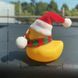 Гумова качечка Новорічна Christmas Crazy Duck на торпеду Podarkus AD014-8 AD014-8 фото 5