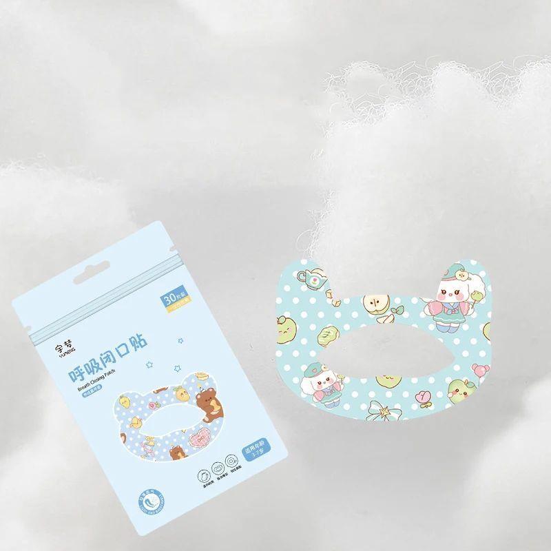Смужки для забезпечення носового дихання уві сні Kids Sleep Strips 30 шт 4 кольори PK013 PK013 фото