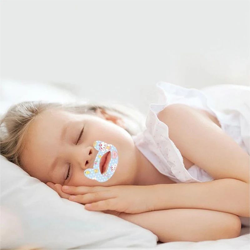 Смужки для забезпечення носового дихання уві сні Kids Sleep Strips 30 шт 4 кольори PK013 PK013 фото