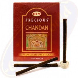 Благовоние Безосновное Chandan Dhoop Драгоценный Сандал 34678 34678 фото