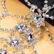 Прикраса для тіла кольє бодічейн Crystal Empress сріблястий BK667-S BK667-S фото 3